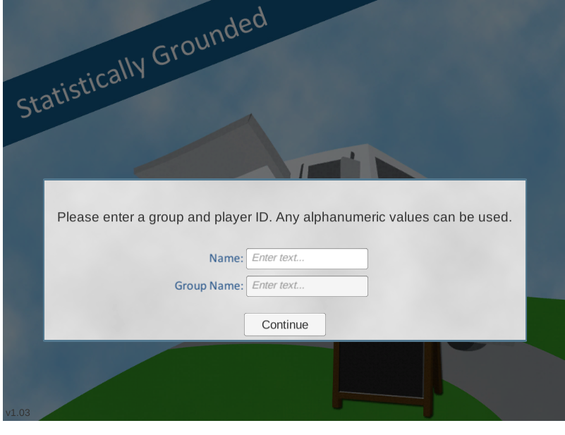 settings to start game